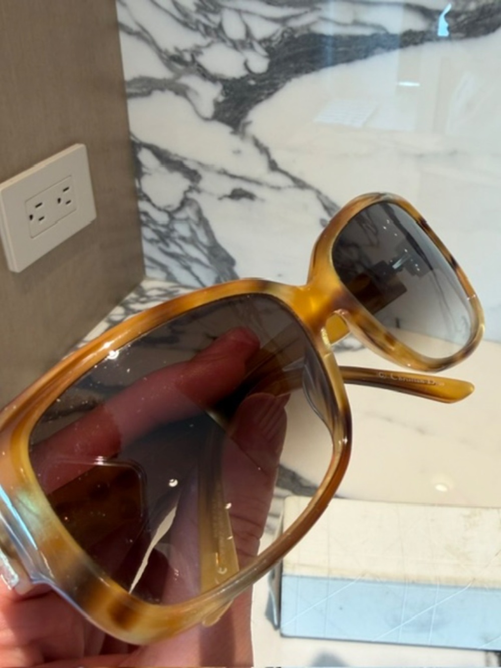 Dior Tortoise Shell Sunglasses - Picture 3 of 5